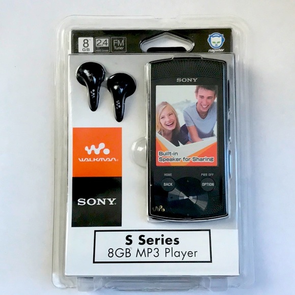 Sony Walkman vintage S Series 8GB MP3 player NWZ S544BCC2 Black - Picture 1 of 5